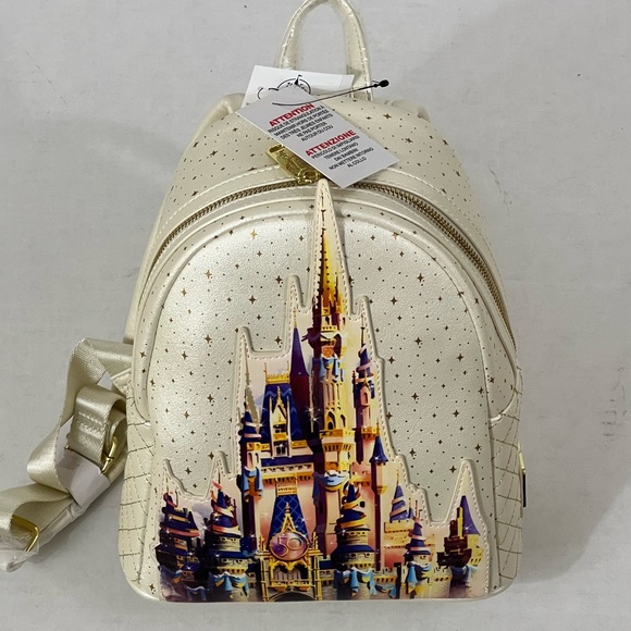 Disney Bags Loungefly Walt Disney World Wdw 5th Anniversary Castle